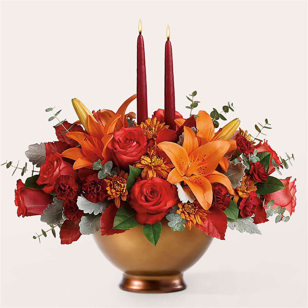 Fruits of Fall Centerpiece –  Dynamic Flowers Of Royal Oak, Royal Oak MI