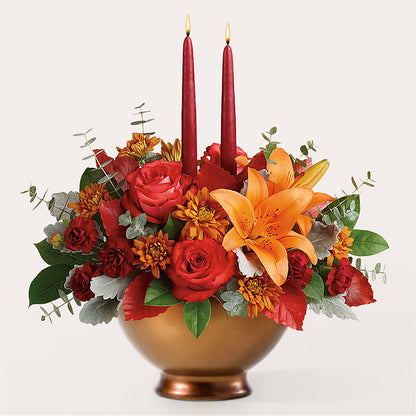 Fruits of Fall Centerpiece –  Dynamic Flowers Of Royal Oak, Royal Oak MI