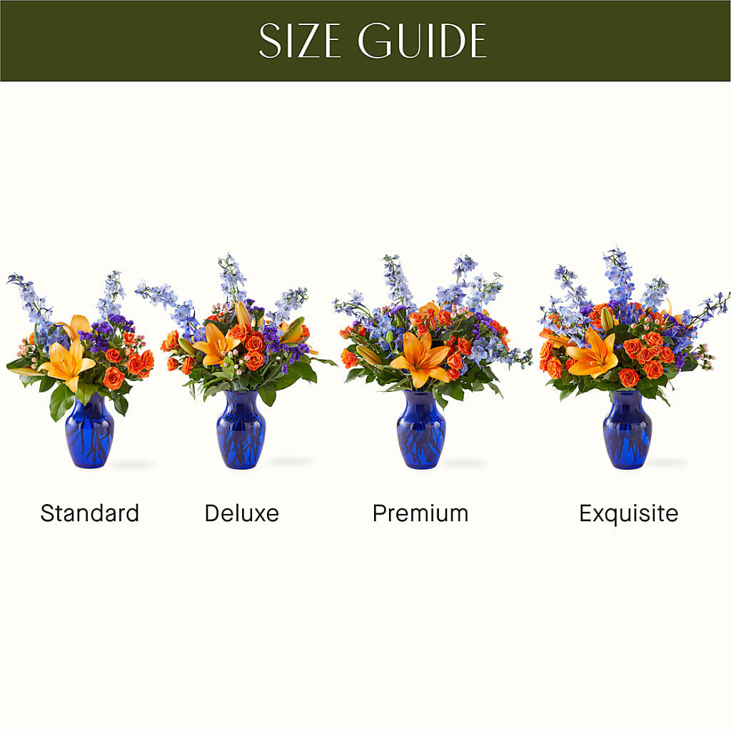 Radiant Citrus Bouquet –  Dynamic Flowers Of Royal Oak, Royal Oak MI