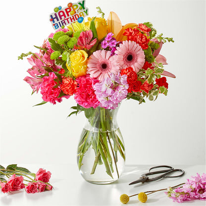 Cue the Confetti - A Florist Original –  Dynamic Flowers Of Royal Oak, Royal Oak MI