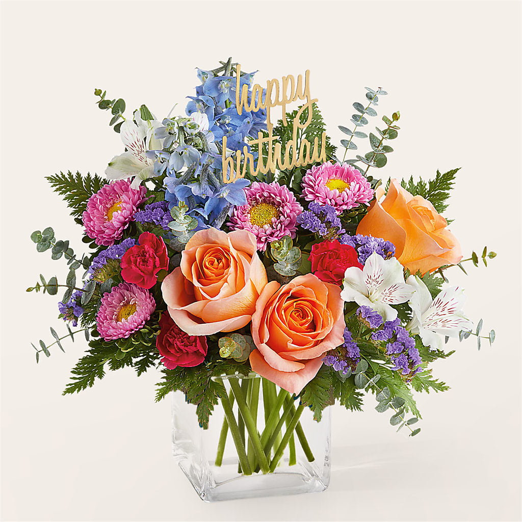 Birthday Bash Bouquet –  Dynamic Flowers Of Royal Oak, Royal Oak MI