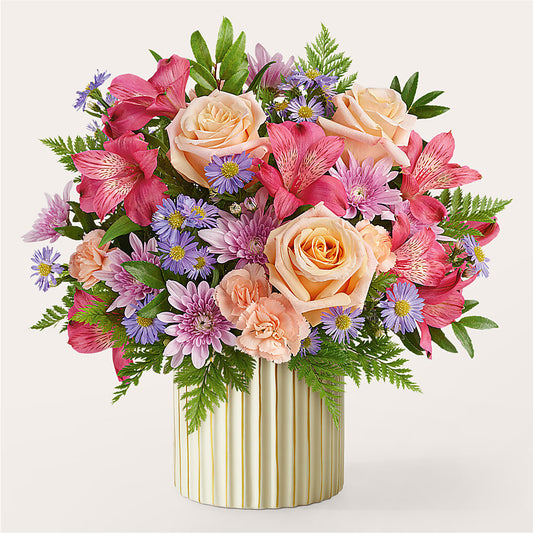 Sunset Serenade Bouquet –  Dynamic Flowers Of Royal Oak, Royal Oak MI