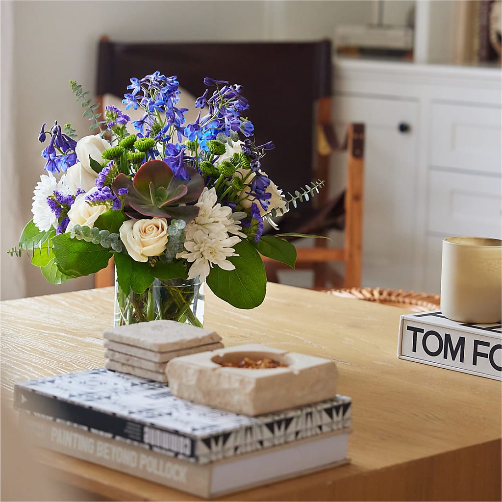 Cerulean Waves Bouquet –  Dynamic Flowers Of Royal Oak, Royal Oak MI