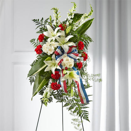Stars of Life Standing Spray –  Dynamic Flowers Of Royal Oak, Royal Oak MI