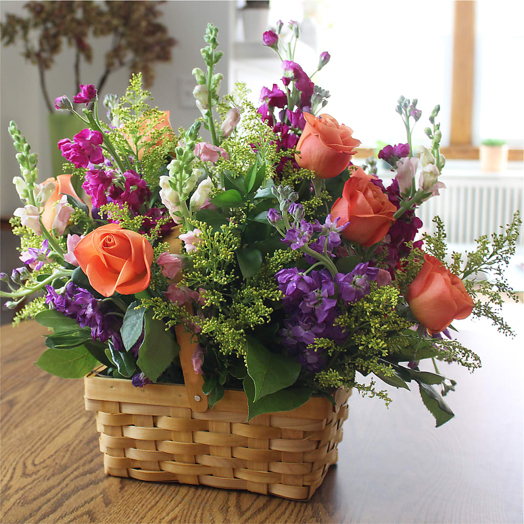 Garden of Life Basket –  Dynamic Flowers Of Royal Oak, Royal Oak MI