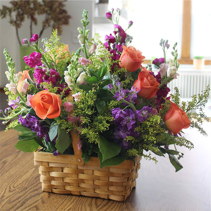 Garden of Life Basket –  Dynamic Flowers Of Royal Oak, Royal Oak MI
