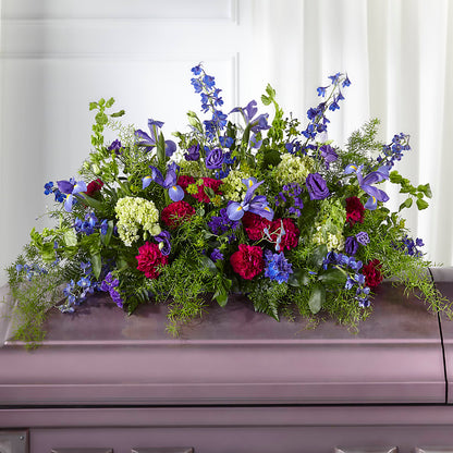 Always Treasured Casket Spray –  Dynamic Flowers Of Royal Oak, Royal Oak MI