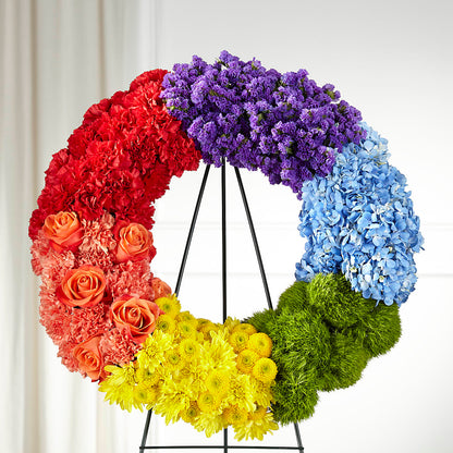 Circle of Love Wreath –  Dynamic Flowers Of Royal Oak, Royal Oak MI