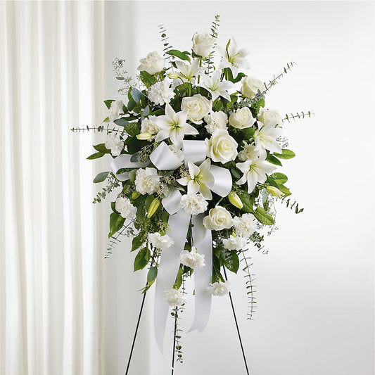With Care Standing Spray –  Dynamic Flowers Of Royal Oak, Royal Oak MI