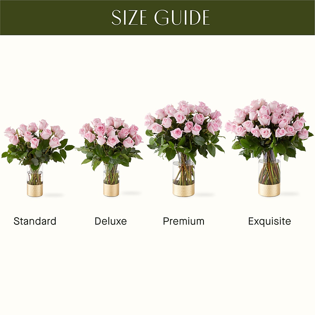 Picture Perfect Pink Rose Bouquet –  Dynamic Flowers Of Royal Oak, Royal Oak MI