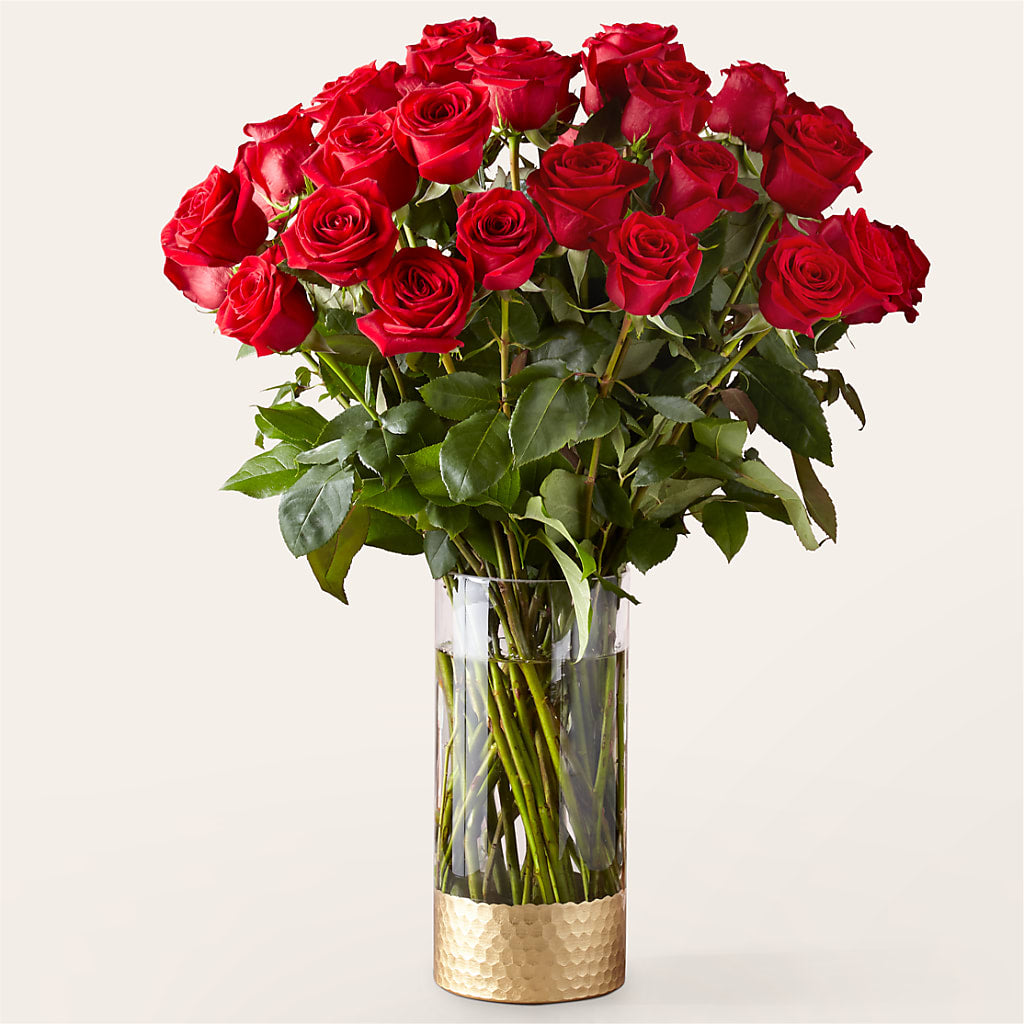 Classic Love Red Rose Bouquet –  Dynamic Flowers Of Royal Oak, Royal Oak MI