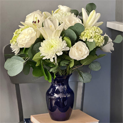 Snowy Dreams Bouquet –  Dynamic Flowers Of Royal Oak, Royal Oak MI