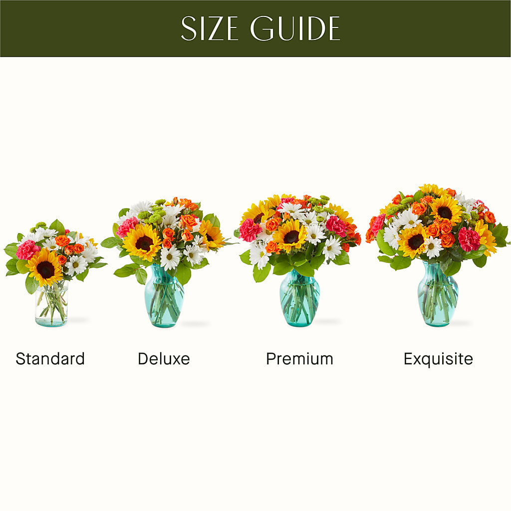 Sun-drenched Blooms Bouquet –  Dynamic Flowers Of Royal Oak, Royal Oak MI