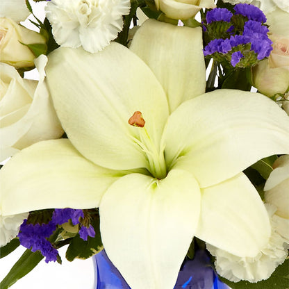 Sapphire Rush Bouquet –  Dynamic Flowers Of Royal Oak, Royal Oak MI