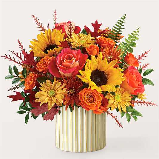 Fall Campfire Bouquet –  Dynamic Flowers Of Royal Oak, Royal Oak MI
