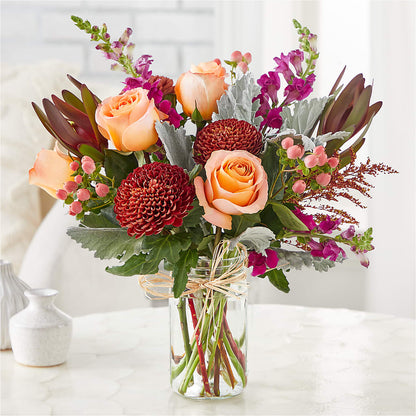 Moody Hues Bouquet –  Dynamic Flowers Of Royal Oak, Royal Oak MI