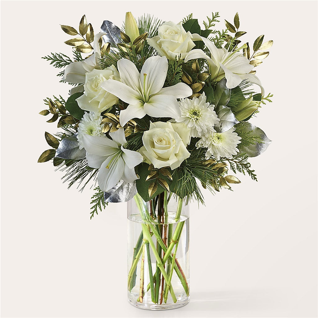 Wintry Mix Bouquet –  Dynamic Flowers Of Royal Oak, Royal Oak MI