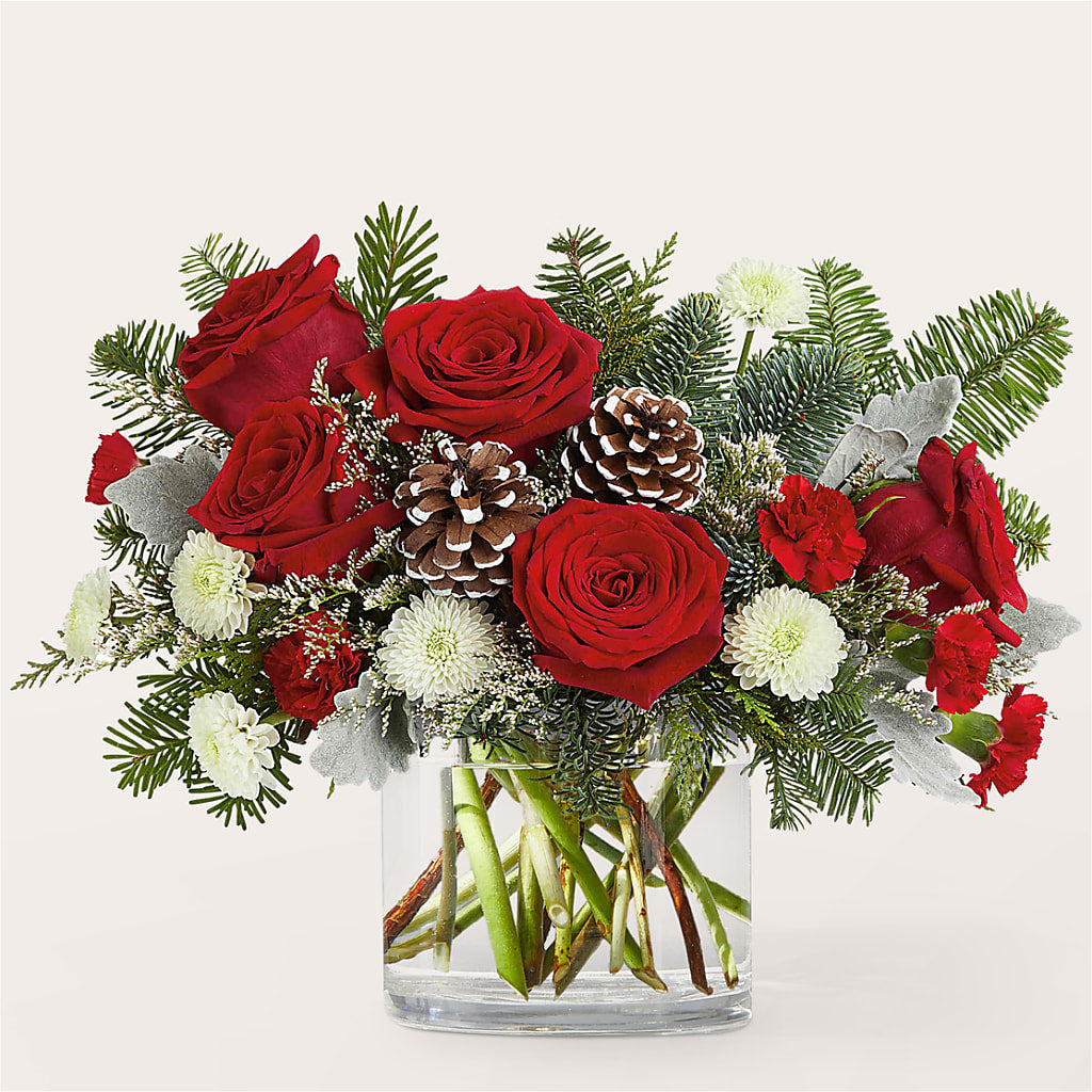 Yule Cheer Bouquet –  Dynamic Flowers Of Royal Oak, Royal Oak MI