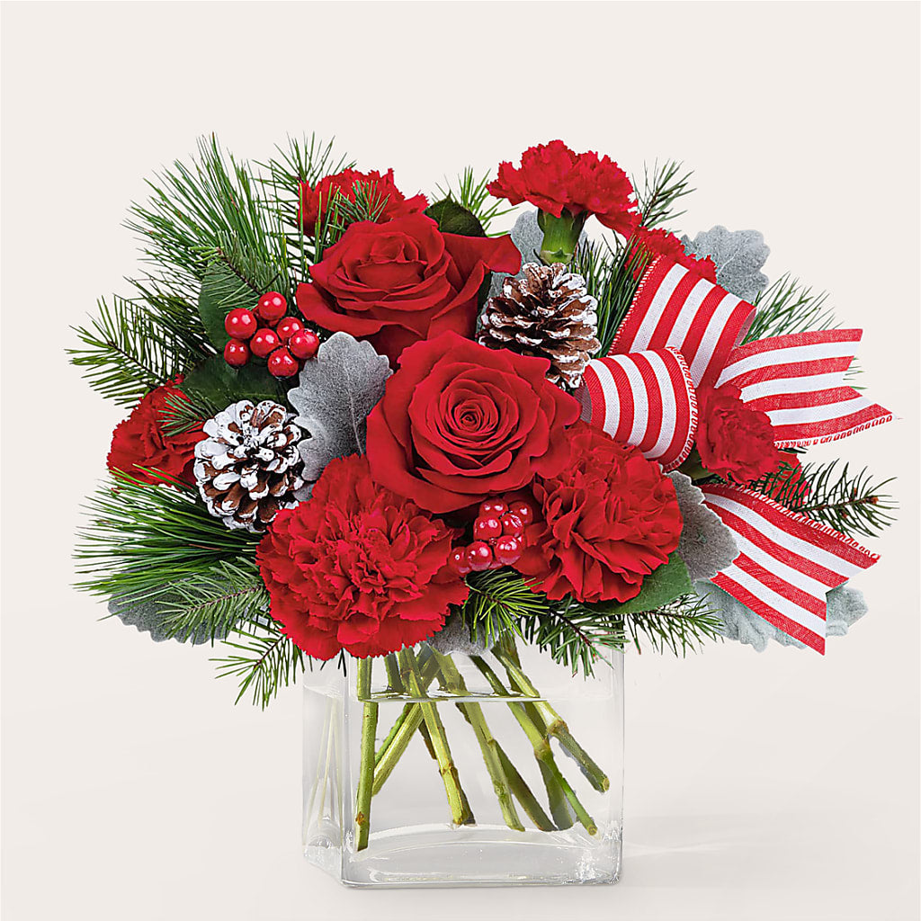 Baking Spirits Bright Bouquet –  Dynamic Flowers Of Royal Oak, Royal Oak MI