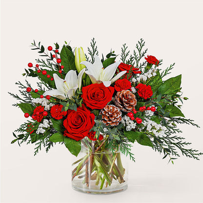 Best in Snow Bouquet –  Dynamic Flowers Of Royal Oak, Royal Oak MI