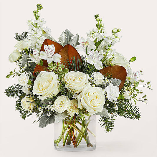 Fresh Snowfall Bouquet –  Dynamic Flowers Of Royal Oak, Royal Oak MI